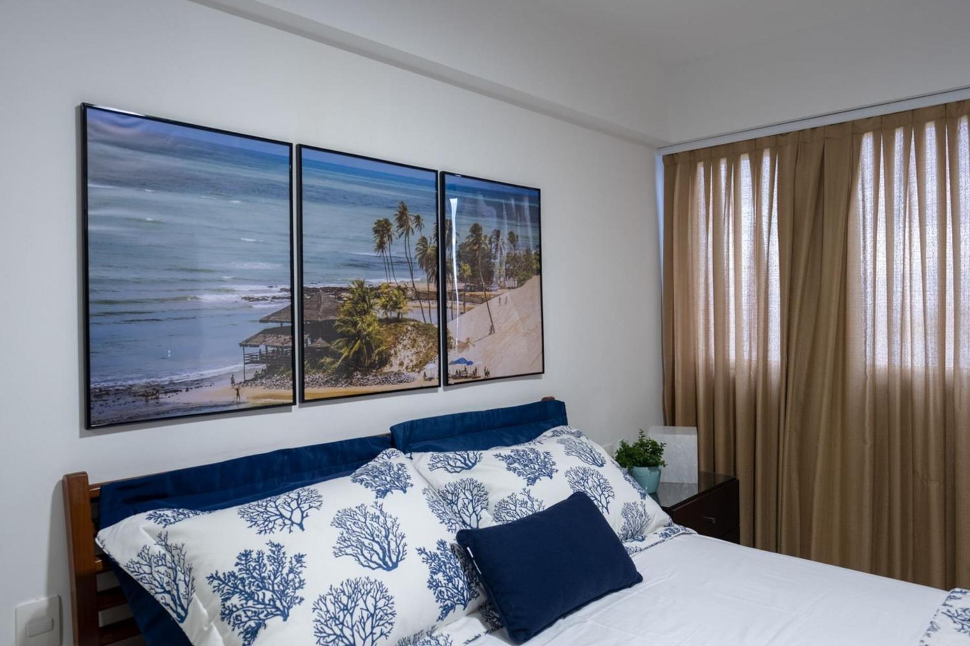 Flat Com 2 Quartos E Vista Mar Da Praia De Pontanegra-Wifi 300 Mb-Garagem-Familia-Criancas-Piscina-Pet Friendly Natal Dış mekan fotoğraf
