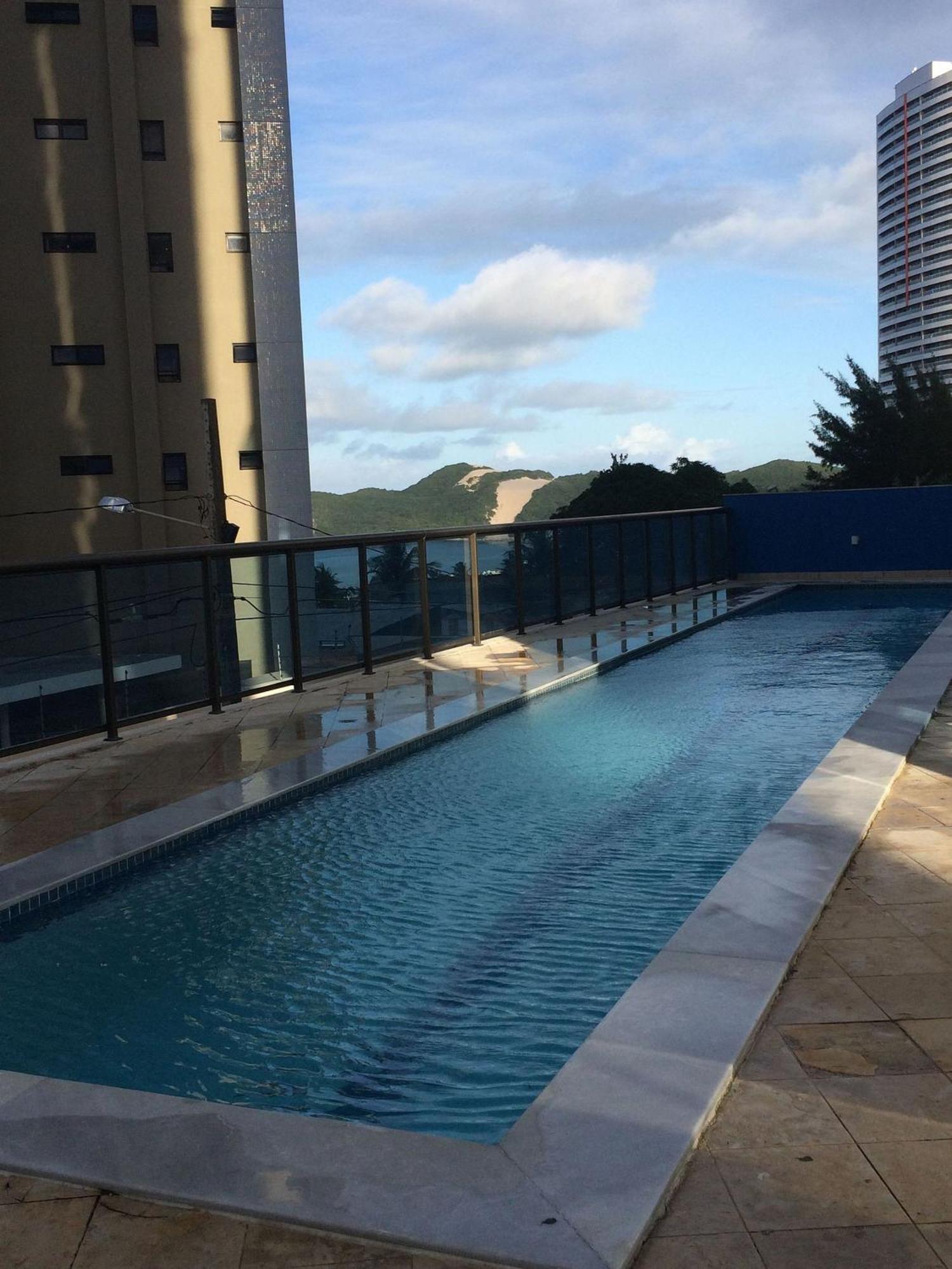 Flat Com 2 Quartos E Vista Mar Da Praia De Pontanegra-Wifi 300 Mb-Garagem-Familia-Criancas-Piscina-Pet Friendly Natal Dış mekan fotoğraf