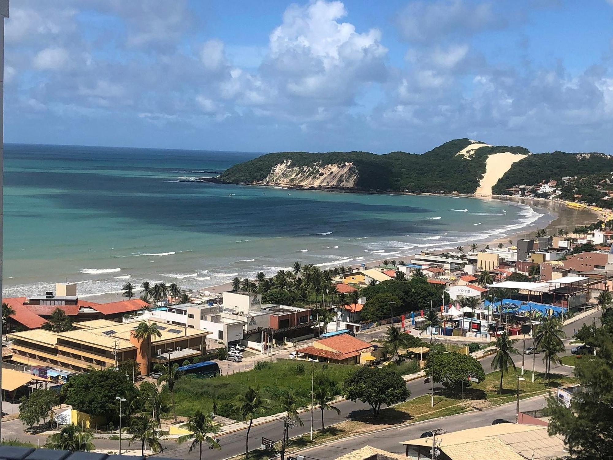 Flat Com 2 Quartos E Vista Mar Da Praia De Pontanegra-Wifi 300 Mb-Garagem-Familia-Criancas-Piscina-Pet Friendly Natal Dış mekan fotoğraf