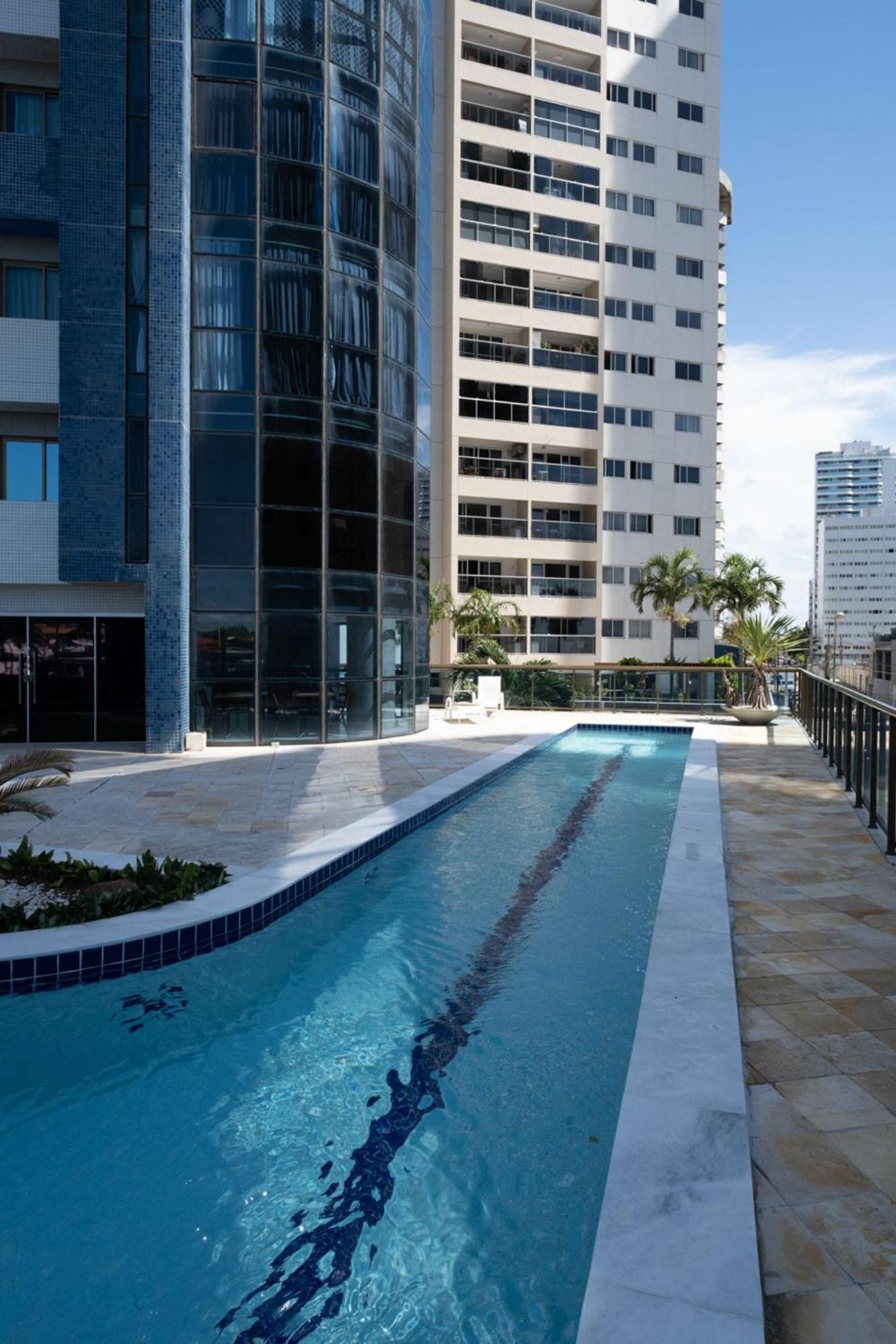 Flat Com 2 Quartos E Vista Mar Da Praia De Pontanegra-Wifi 300 Mb-Garagem-Familia-Criancas-Piscina-Pet Friendly Natal Dış mekan fotoğraf